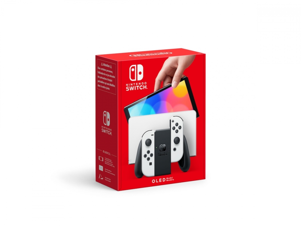 Nintendo switch 2021年 Nintendo Switch OLED 2021 64GB (hvit) | Datahuset