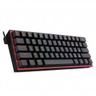 MUCAI MK61 USB Gaming Mechanical Keyboard Red Switch 61 Keys Wired thumbnail