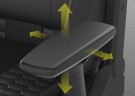 Corsair TC100 Relaxed Gamingstol (sort) thumbnail