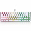 HXSJ V200 Wired K68 RGB Streamer Mini Gaming Keyboard thumbnail
