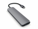 Satechi Slim MultiPort 4K Docking (stellargrå) thumbnail