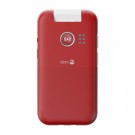 Doro Leva L21 mobiltelefon, rød/hvit thumbnail