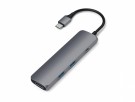 Satechi Slim MultiPort 4K Docking (stellargrå) thumbnail