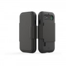 Doro L11/X10/E11 Leva lommebok-deksel, grå thumbnail