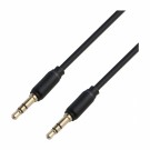 Senz Mini Jack M-M 1 m, svart thumbnail