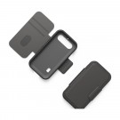 Doro L11/X10/E11 Leva lommebok-deksel, grå thumbnail