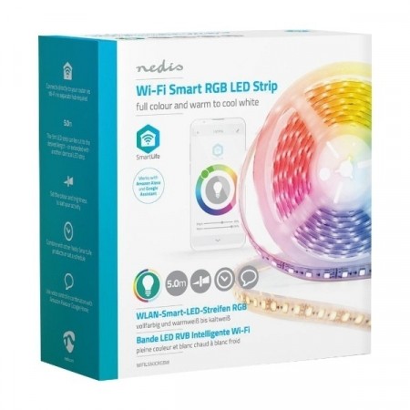 Nedis WiFi Smart LED lightstrip 5m