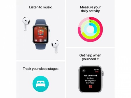 Apple Watch SE 44mm GPS Aluminium