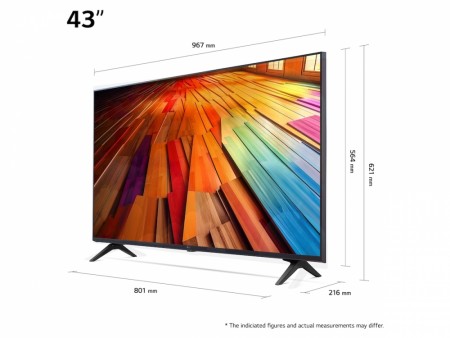 LG 43'' UHD-TV UT80 4K TV (2024) 43UT80006LA