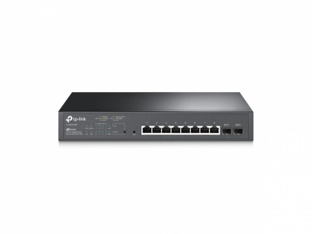 JetStream 10-Port Gigabit Smart Switch with 8-Port PoE+