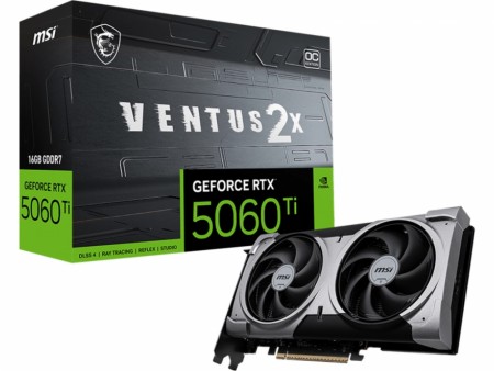 MSI GeForce RTX 5060 Ti VENTUS 2X OC PLUS