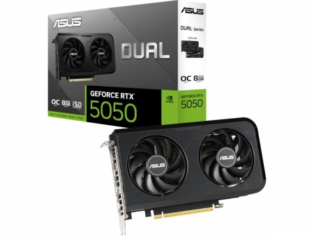 ASUS Dual GeForce RTX™ 5050 8GB GDDR6 OC Edition