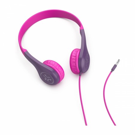 JLab JBuddies Pop barnehodetelefoner, rosa