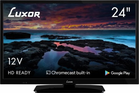 Kompakt 24″ HD Smart TV med innebygd Chromecast