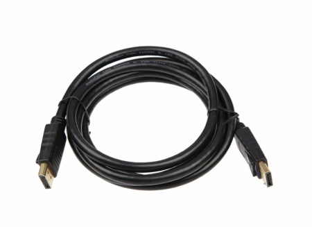 Displayport kabel 2m sort