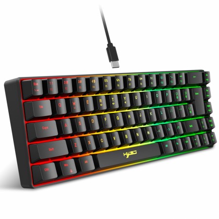 HXSJ V200 Wired K68 RGB Streamer Mini Gaming Keyboard