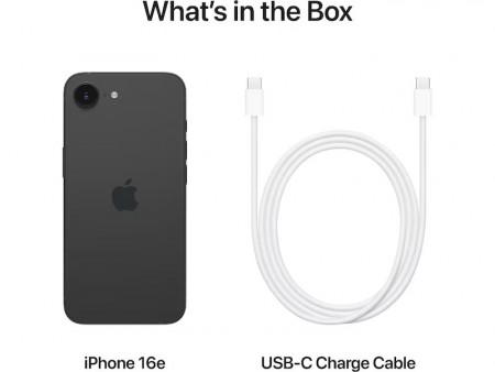 iPhone 16e 128GB (sort)